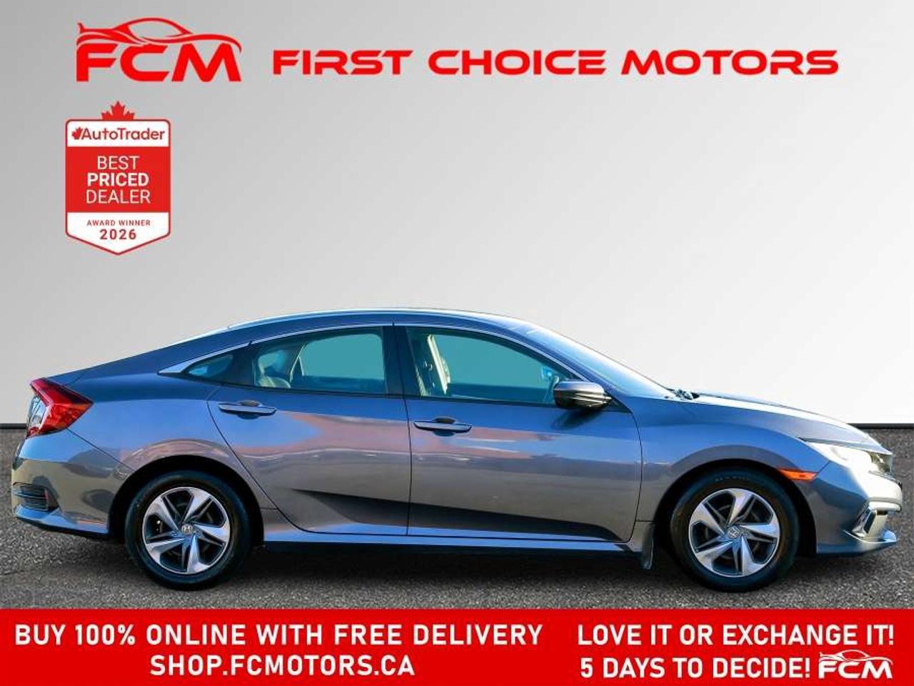 2020 Honda Civic LX   FULLY CERTIFIED WITH WARRANTY Photo