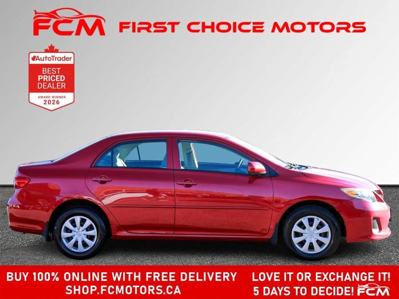 2011 Toyota Corolla FULLY CERTIFIED WITH WARRANTY Photo