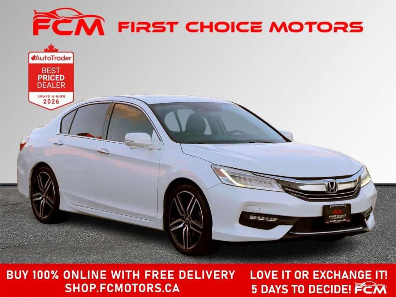 2017 Honda Accord TOURING   FULLY CERTIFIED WITH WARRANTY Photo