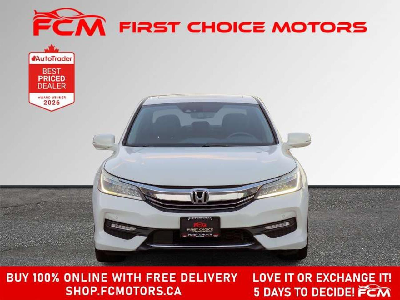 2017 Honda Accord TOURING   FULLY CERTIFIED WITH WARRANTY Photo