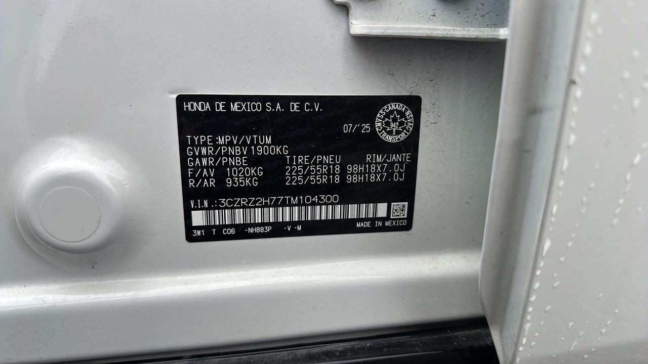 2026 Honda HR-V EX-L Photo
