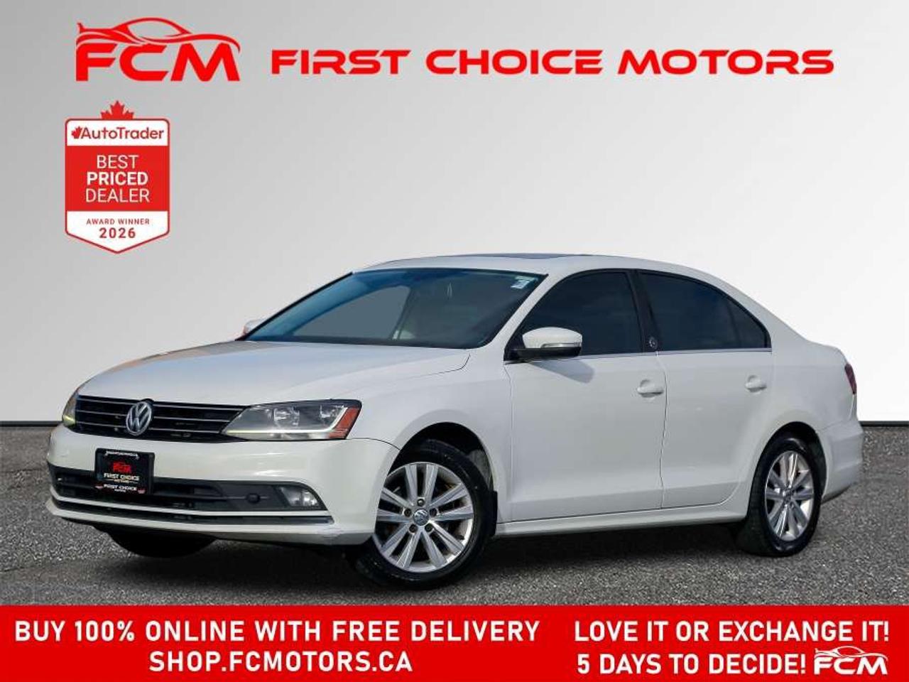 2017 Volkswagen Jetta WOLFSBURG   FULLY CERTIFIED WITH WARRANTY Photo