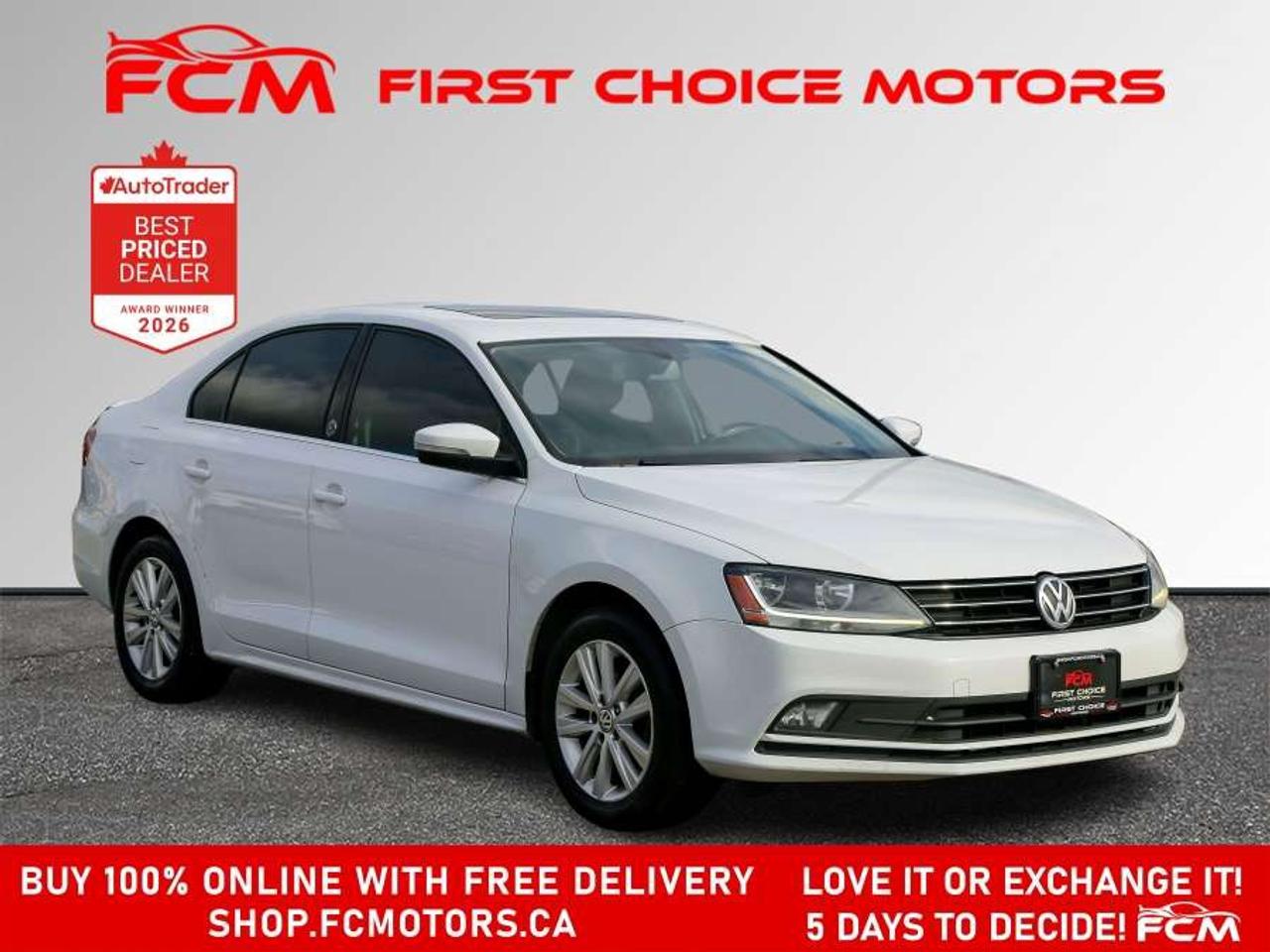 2017 Volkswagen Jetta WOLFSBURG   FULLY CERTIFIED WITH WARRANTY Photo