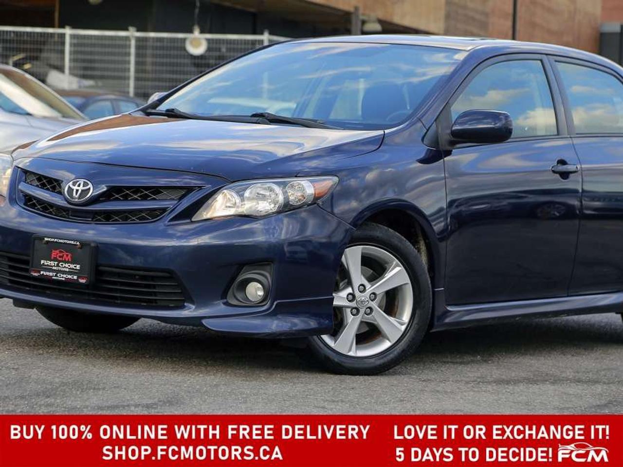2012 Toyota Corolla S   FULLY CERTIFIED WITH WARRANTY Photo