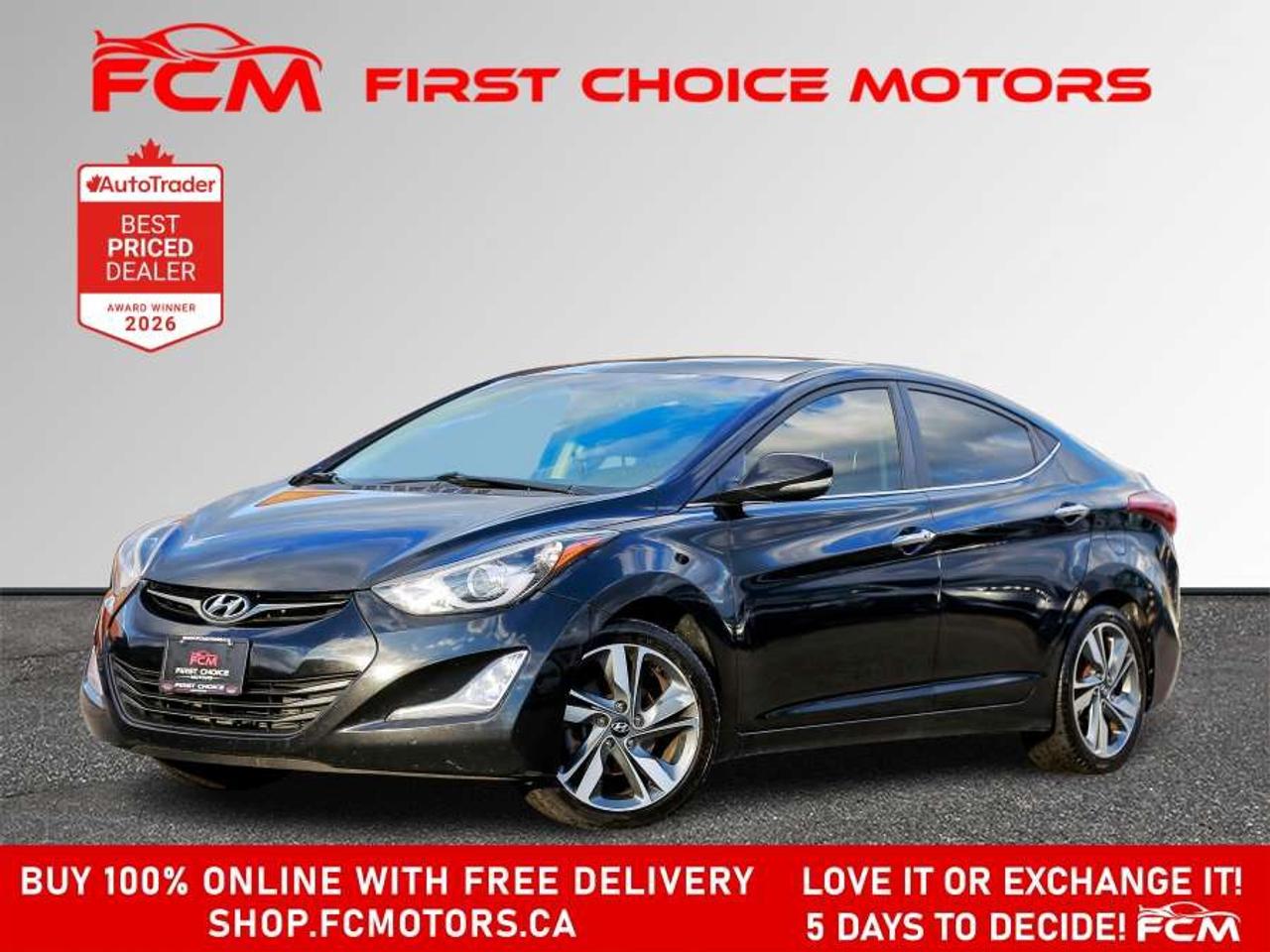 2016 Hyundai Elantra LIMITED   FULLY CERTIFIED WITH WARRANTY Photo