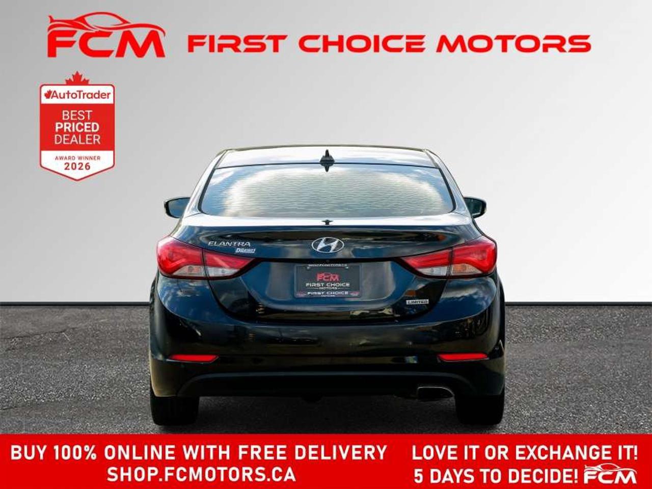 2016 Hyundai Elantra LIMITED   FULLY CERTIFIED WITH WARRANTY Photo