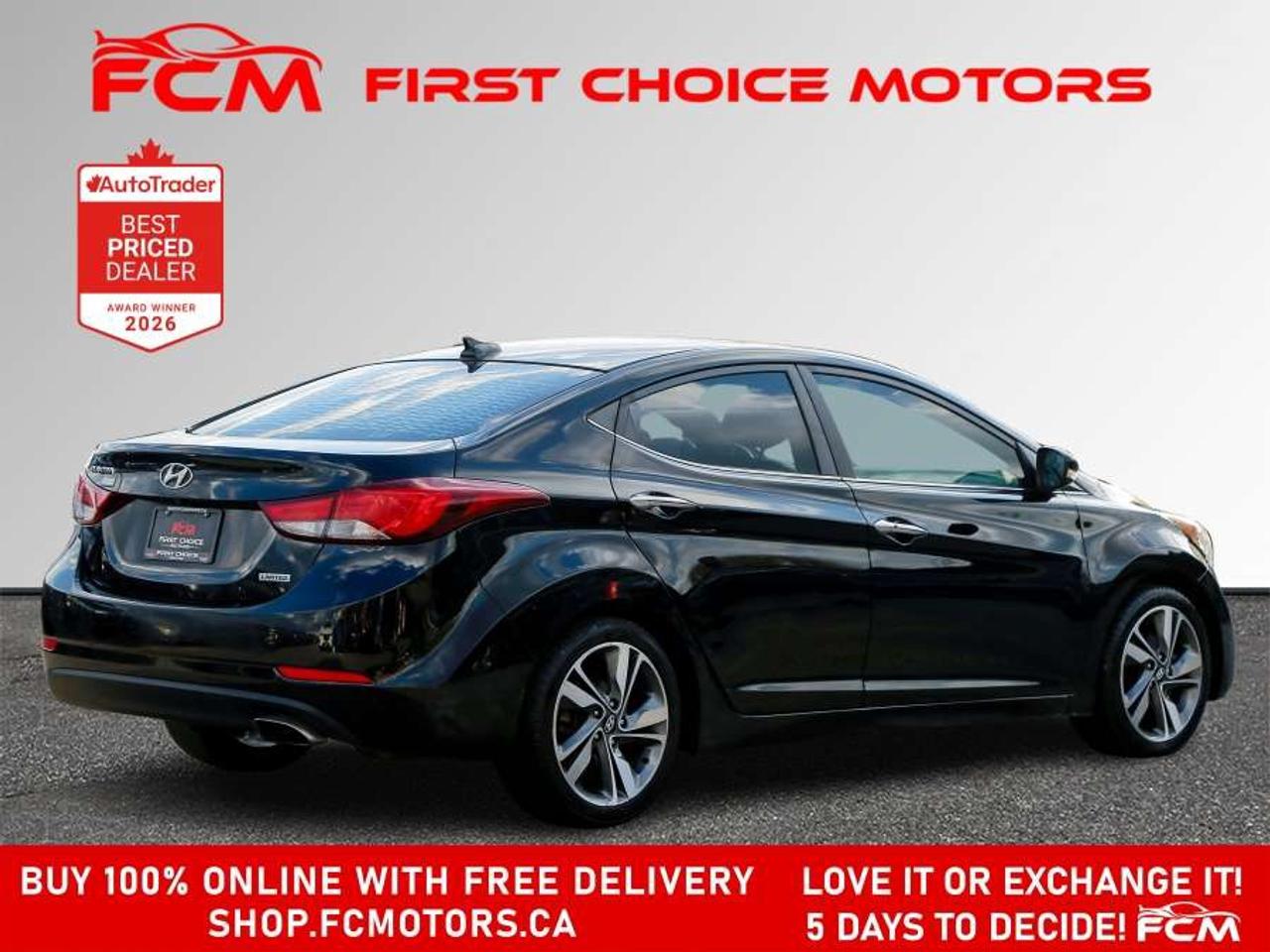 2016 Hyundai Elantra LIMITED   FULLY CERTIFIED WITH WARRANTY Photo