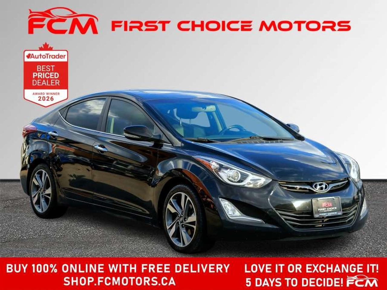 2016 Hyundai Elantra LIMITED   FULLY CERTIFIED WITH WARRANTY Photo