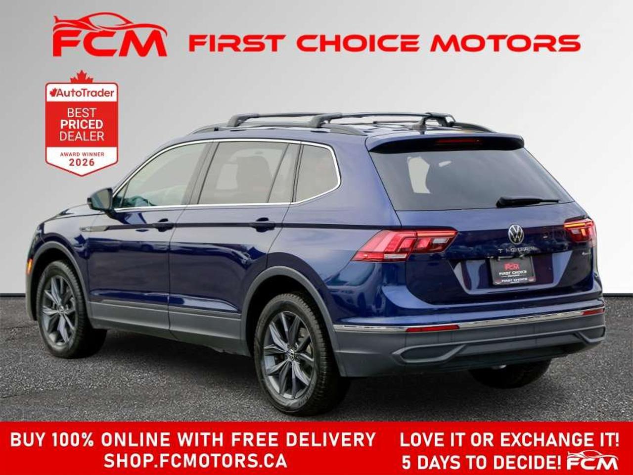 2022 Volkswagen Tiguan SE 4MOTION   FULLY CERTIFIED WITH WARRANTY Photo
