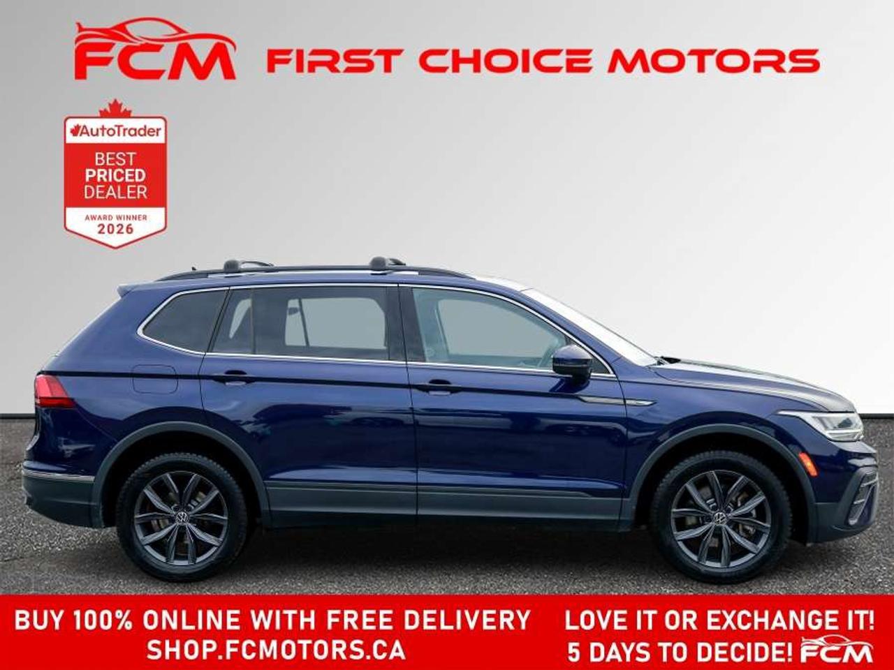2022 Volkswagen Tiguan SE 4MOTION   FULLY CERTIFIED WITH WARRANTY Photo