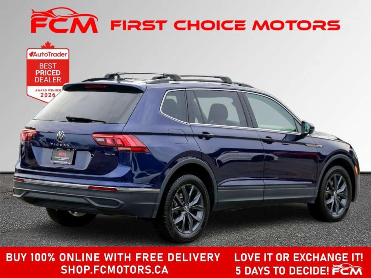 2022 Volkswagen Tiguan SE 4MOTION   FULLY CERTIFIED WITH WARRANTY Photo