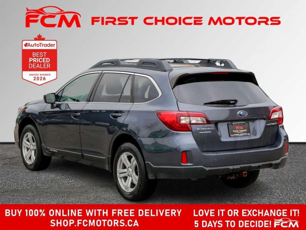 2017 Subaru Outback 2.5I   FULLY CERTIFIED WITH WARRANTY Photo