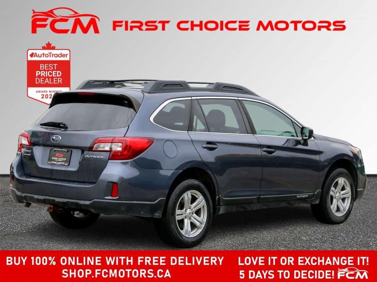 2017 Subaru Outback 2.5I   FULLY CERTIFIED WITH WARRANTY Photo