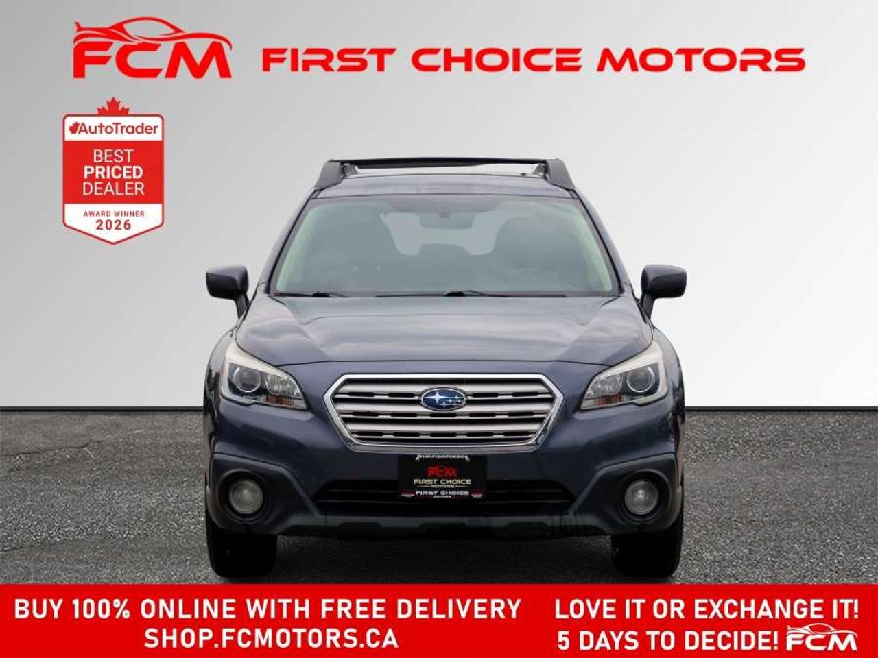 2017 Subaru Outback 2.5I   FULLY CERTIFIED WITH WARRANTY Photo