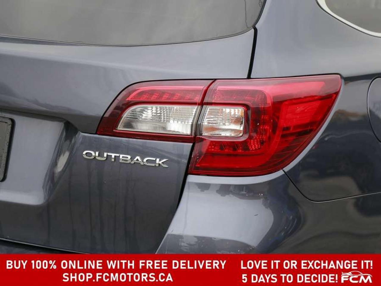 2017 Subaru Outback 2.5I   FULLY CERTIFIED WITH WARRANTY Photo