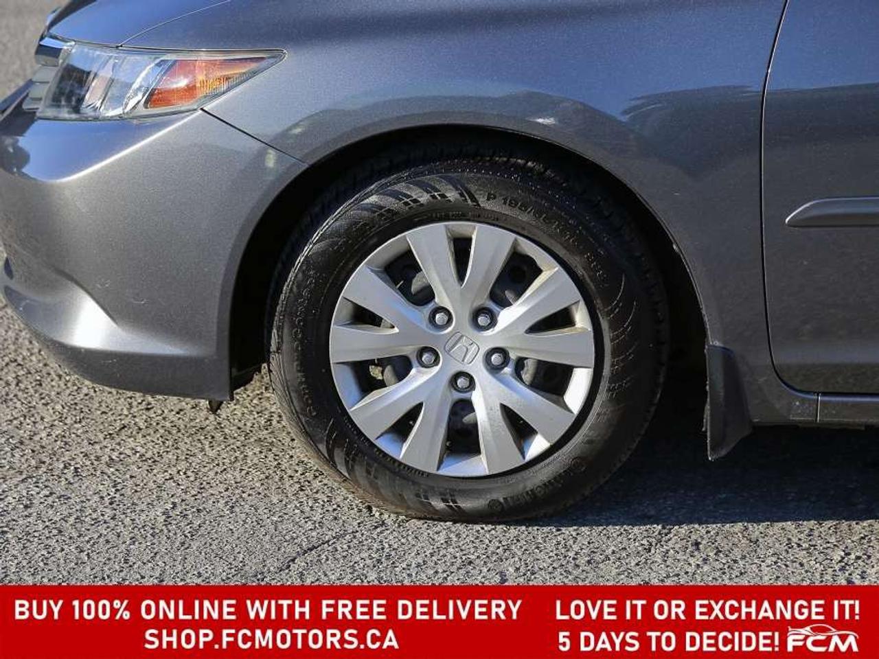 2012 Honda Civic LX   FULLY CERTIFIED WITH WARRANTY Photo