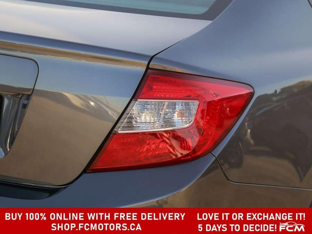 2012 Honda Civic LX   FULLY CERTIFIED WITH WARRANTY Photo