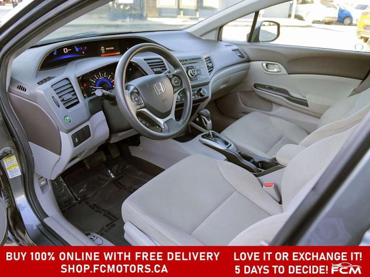 2012 Honda Civic LX   FULLY CERTIFIED WITH WARRANTY Photo