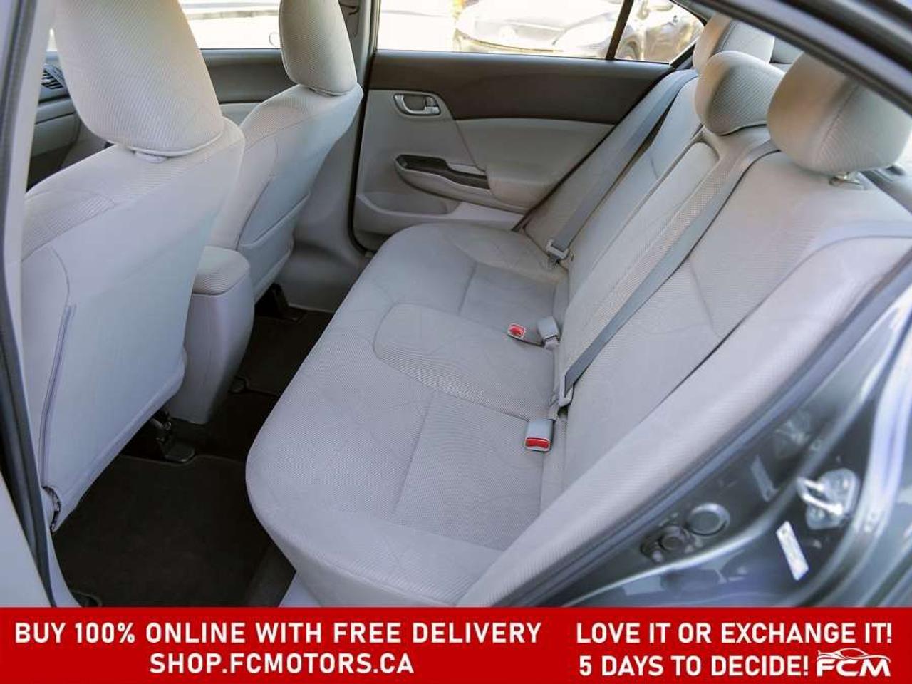 2012 Honda Civic LX   FULLY CERTIFIED WITH WARRANTY Photo