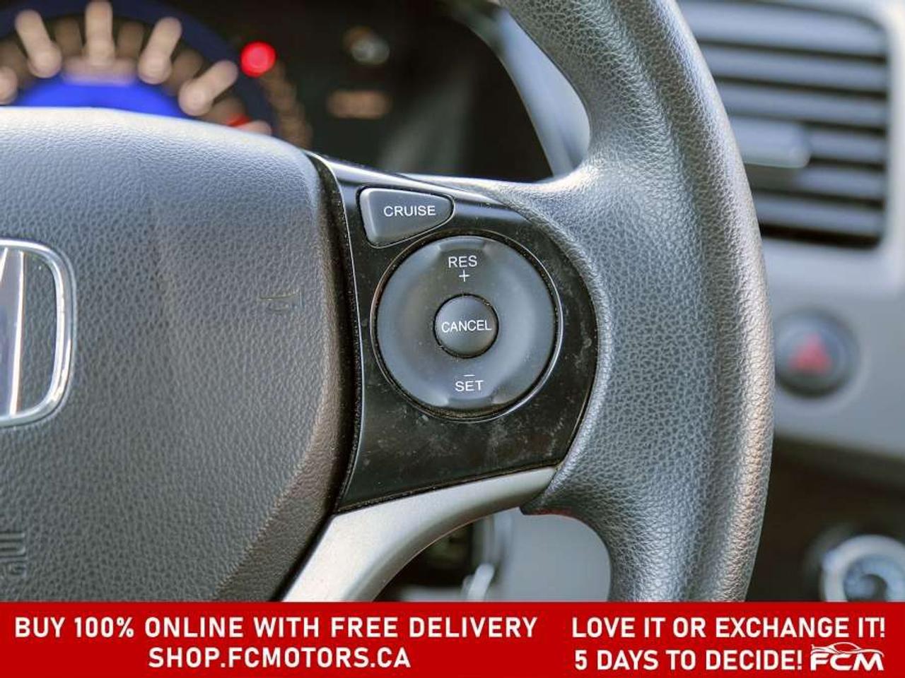 2012 Honda Civic LX   FULLY CERTIFIED WITH WARRANTY Photo