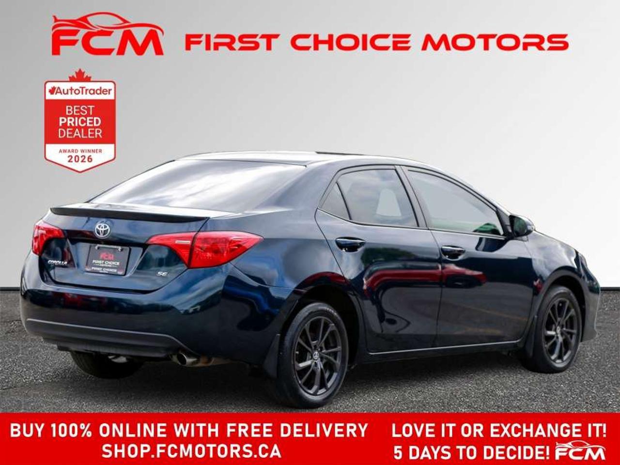 2018 Toyota Corolla SE   FULLY CERTIFIED WITH WARRANTY Photo