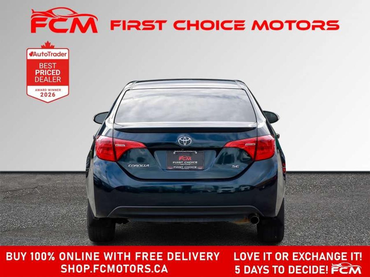 2018 Toyota Corolla SE   FULLY CERTIFIED WITH WARRANTY Photo