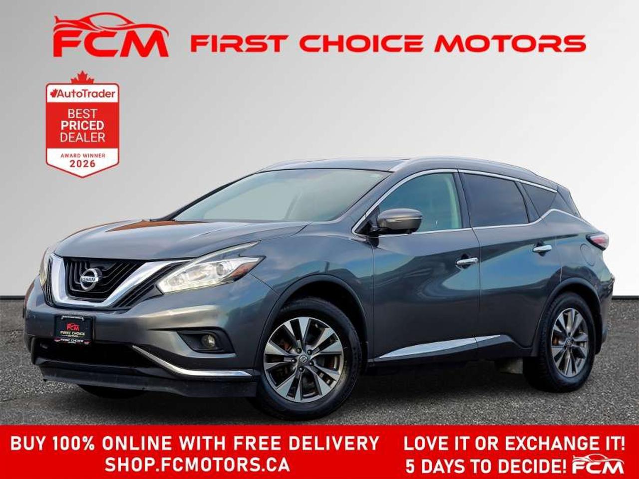2015 Nissan Murano SL   FULLY CERTIFIED WITH WARRANTY Photo