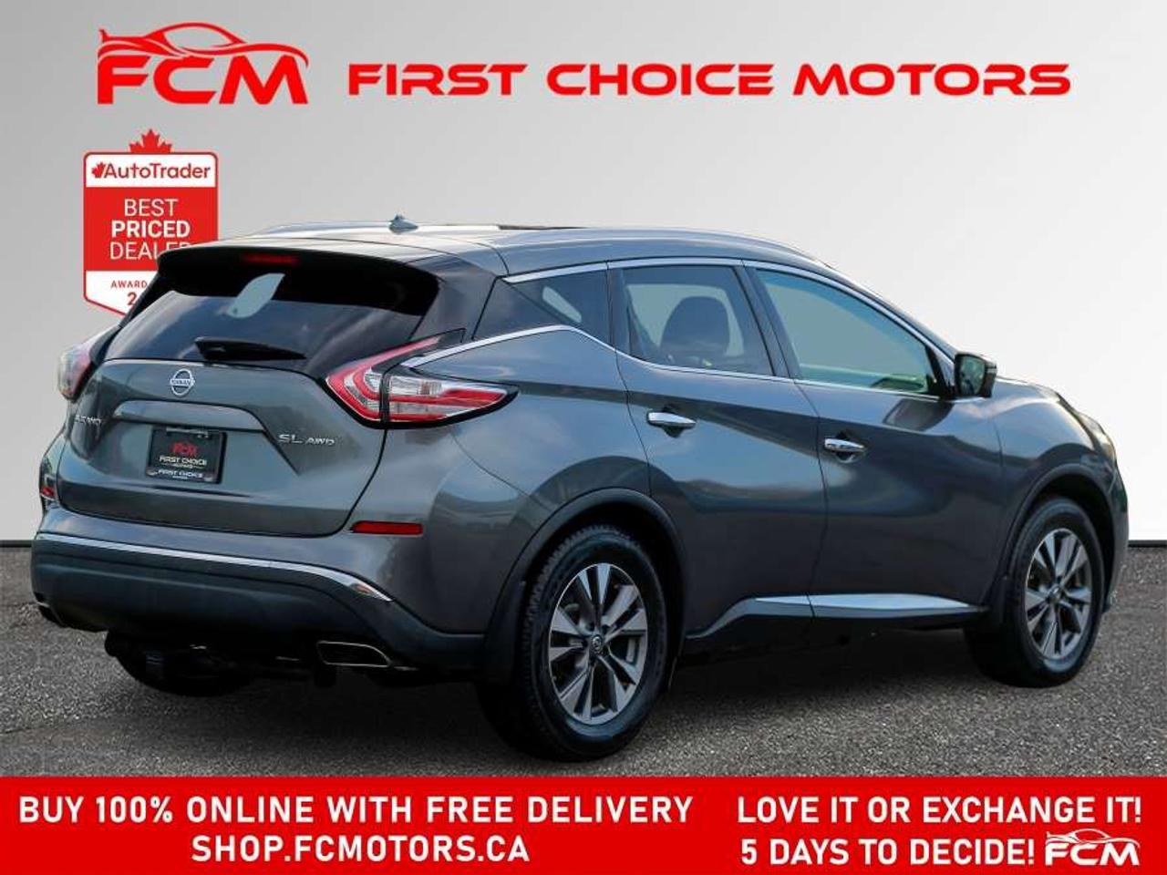 2015 Nissan Murano SL   FULLY CERTIFIED WITH WARRANTY Photo