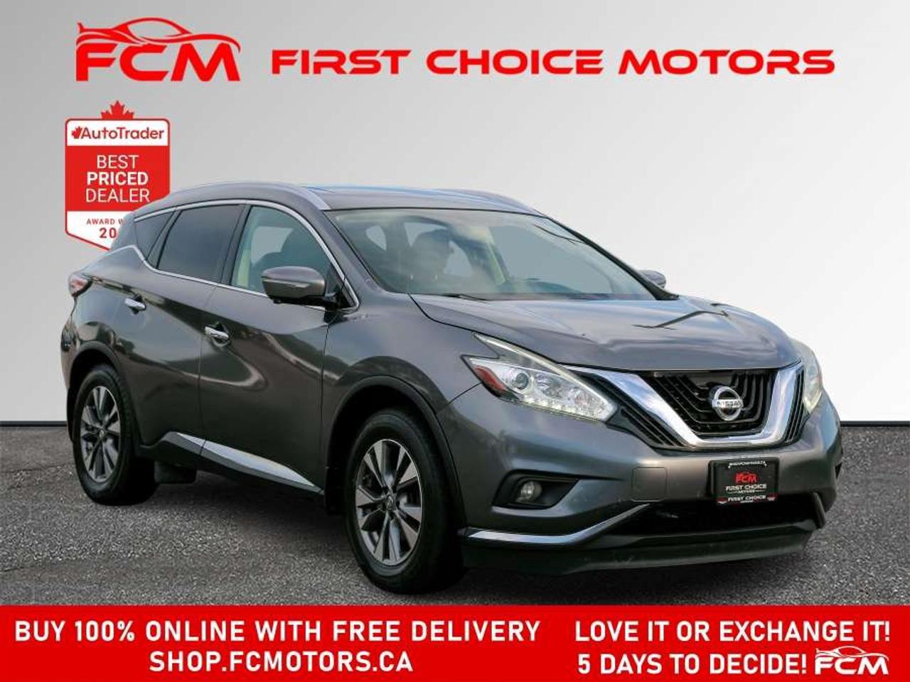 2015 Nissan Murano SL   FULLY CERTIFIED WITH WARRANTY Photo