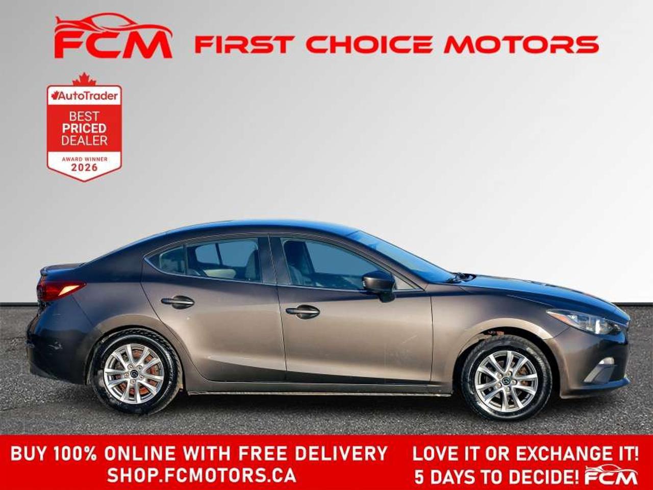 2014 Mazda 3 TOURING SKYACTIV   FULLY CERTIFIED WITH WARRANTY Photo