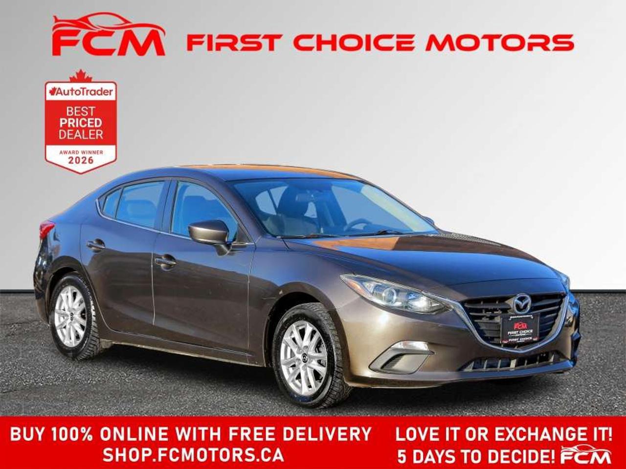 2014 Mazda 3 TOURING SKYACTIV   FULLY CERTIFIED WITH WARRANTY Photo