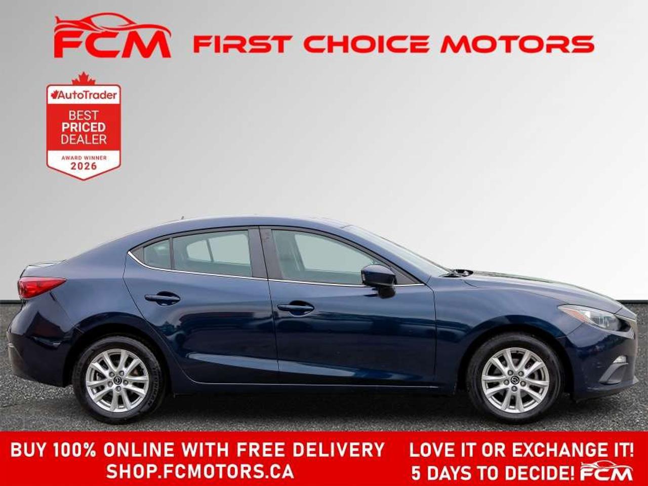 2016 Mazda 3 GS SKYACTIV   FULLY CERTIFIED WITH WARRANTY Photo