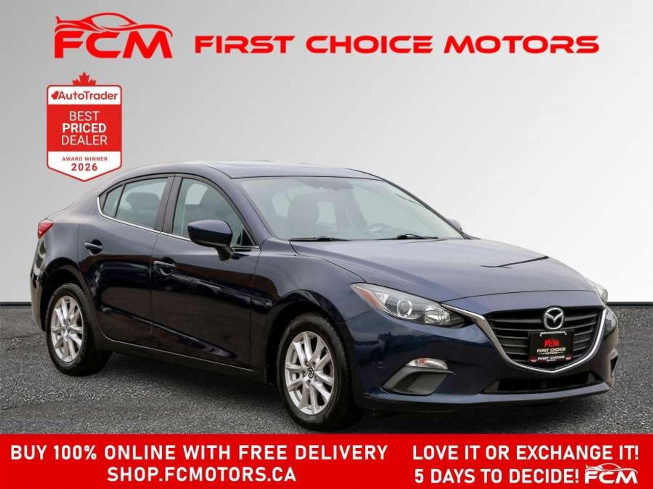 2016 Mazda 3 GS SKYACTIV   FULLY CERTIFIED WITH WARRANTY Photo