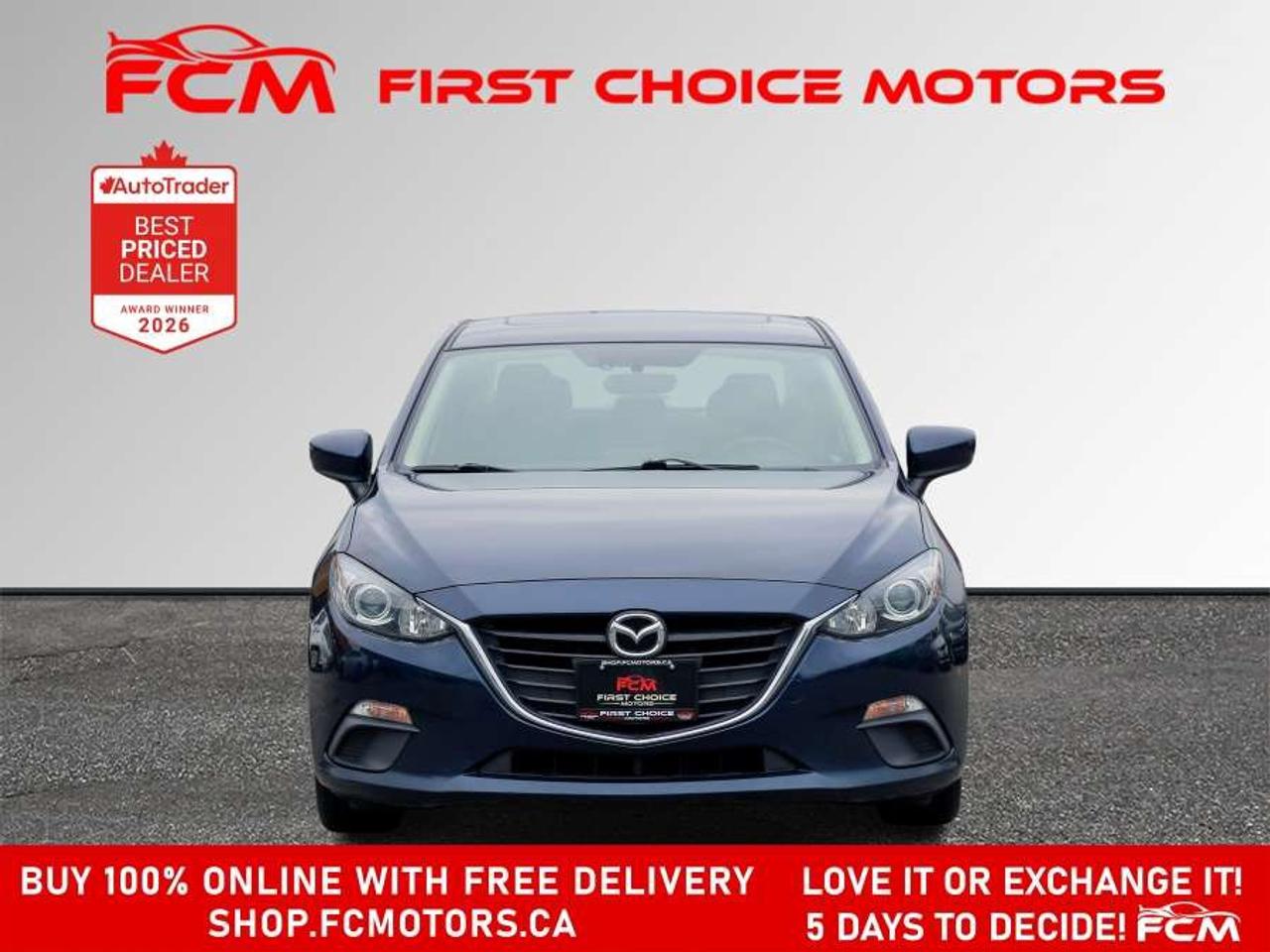 2016 Mazda 3 GS SKYACTIV   FULLY CERTIFIED WITH WARRANTY Photo