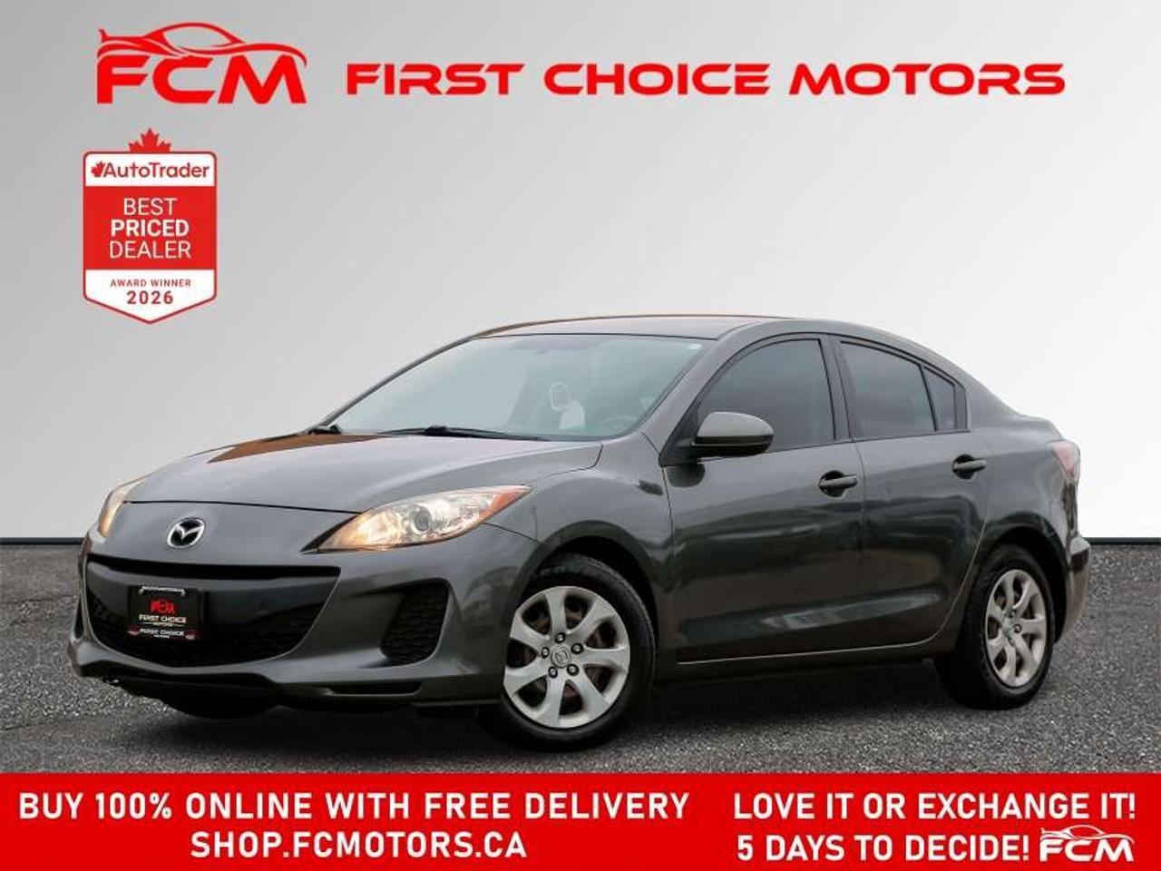 2013 Mazda 3 GX   FULLY CERTIFIED WITH WARRANTY Photo0