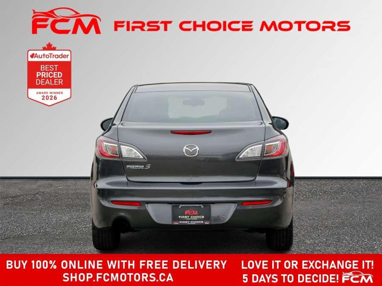 2013 Mazda 3 GX   FULLY CERTIFIED WITH WARRANTY Photo