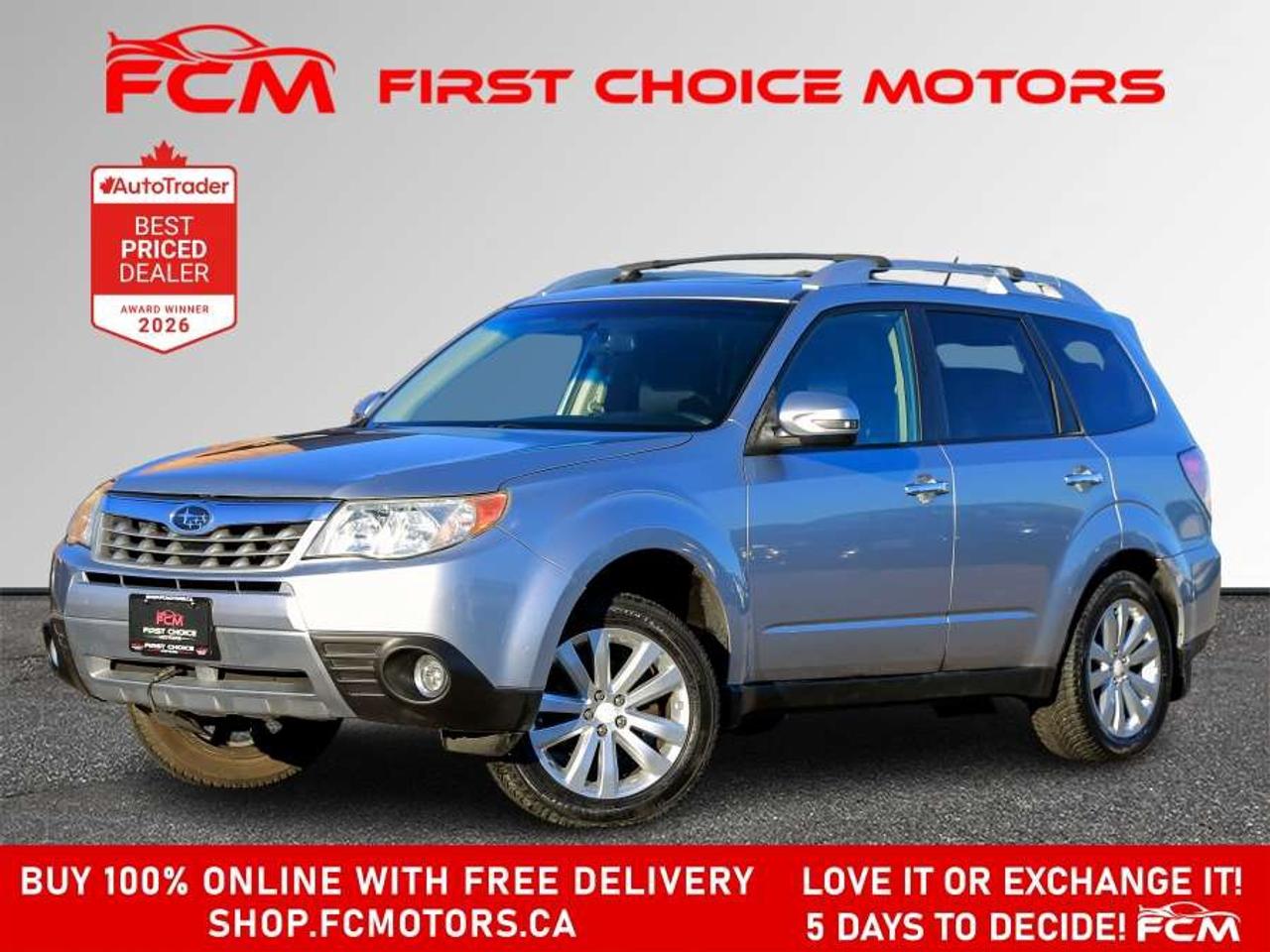 2012 Subaru Forester PREMIUM   FULLY CERTIFIED WITH WARRANTY Photo0