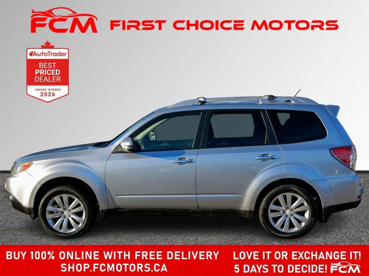 2012 Subaru Forester PREMIUM   FULLY CERTIFIED WITH WARRANTY Photo