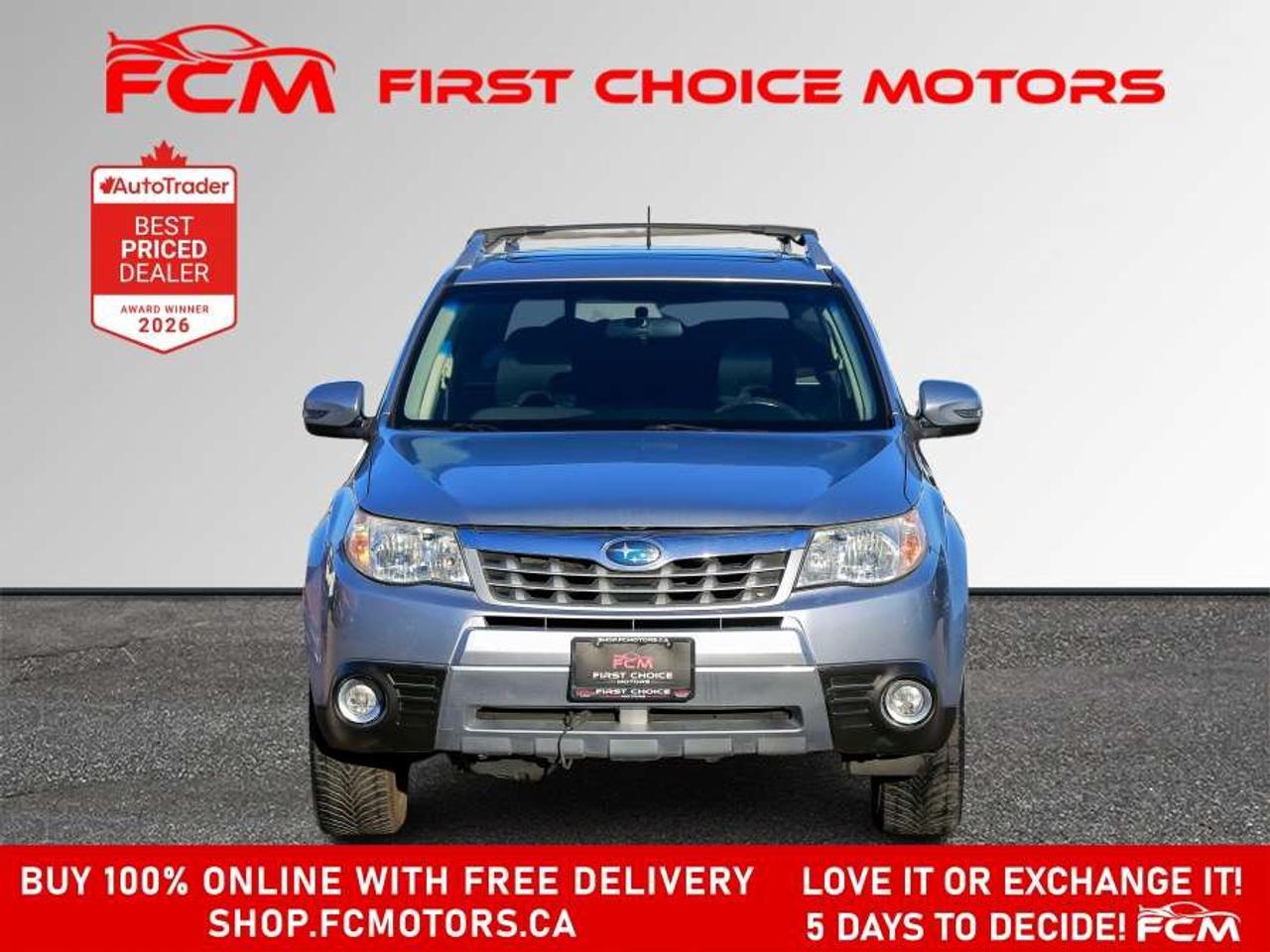 2012 Subaru Forester PREMIUM   FULLY CERTIFIED WITH WARRANTY Photo