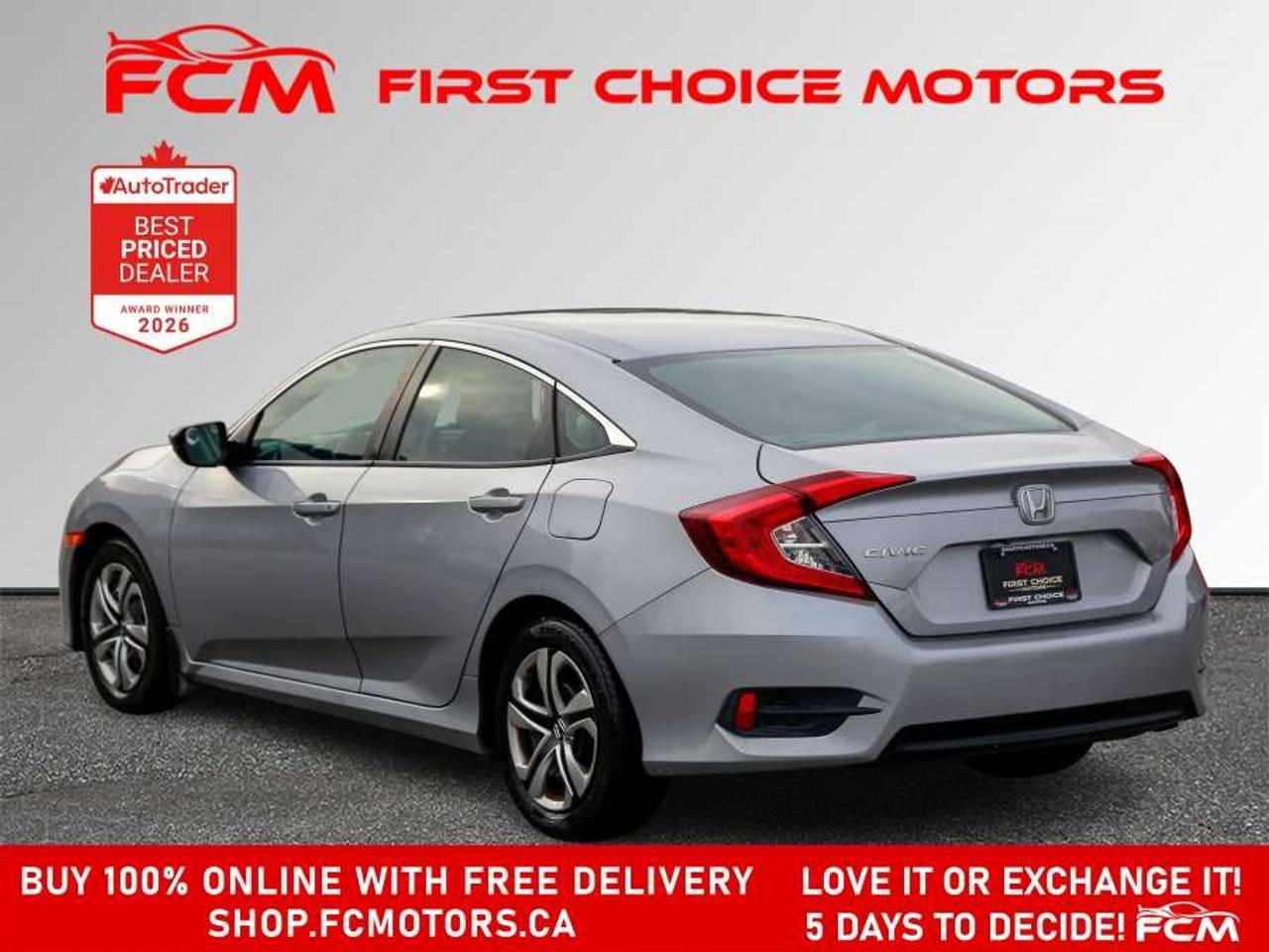 2017 Honda Civic LX   FULLY CERTIFIED WITH WARRANTY Photo4