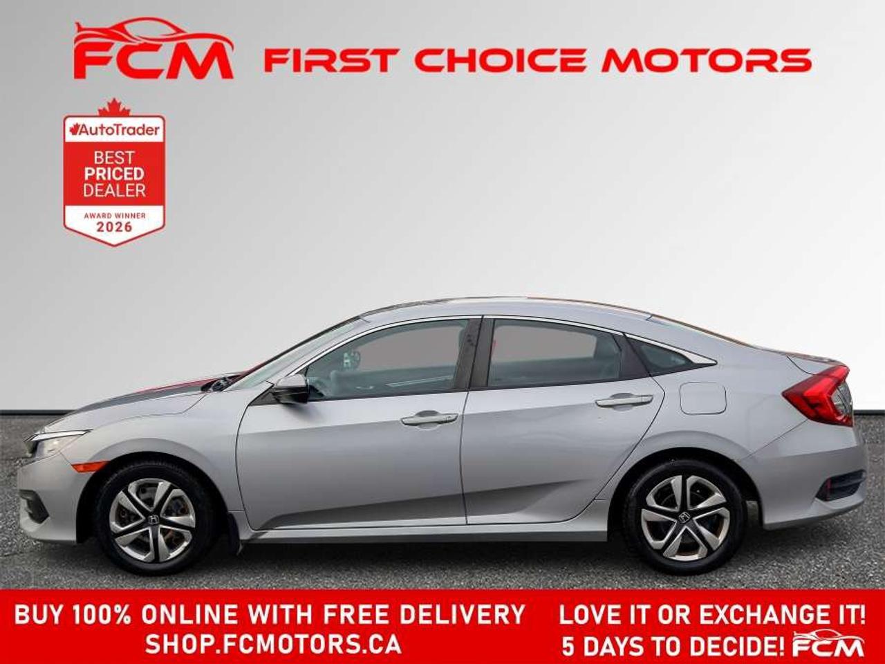 2017 Honda Civic LX   FULLY CERTIFIED WITH WARRANTY Photo2