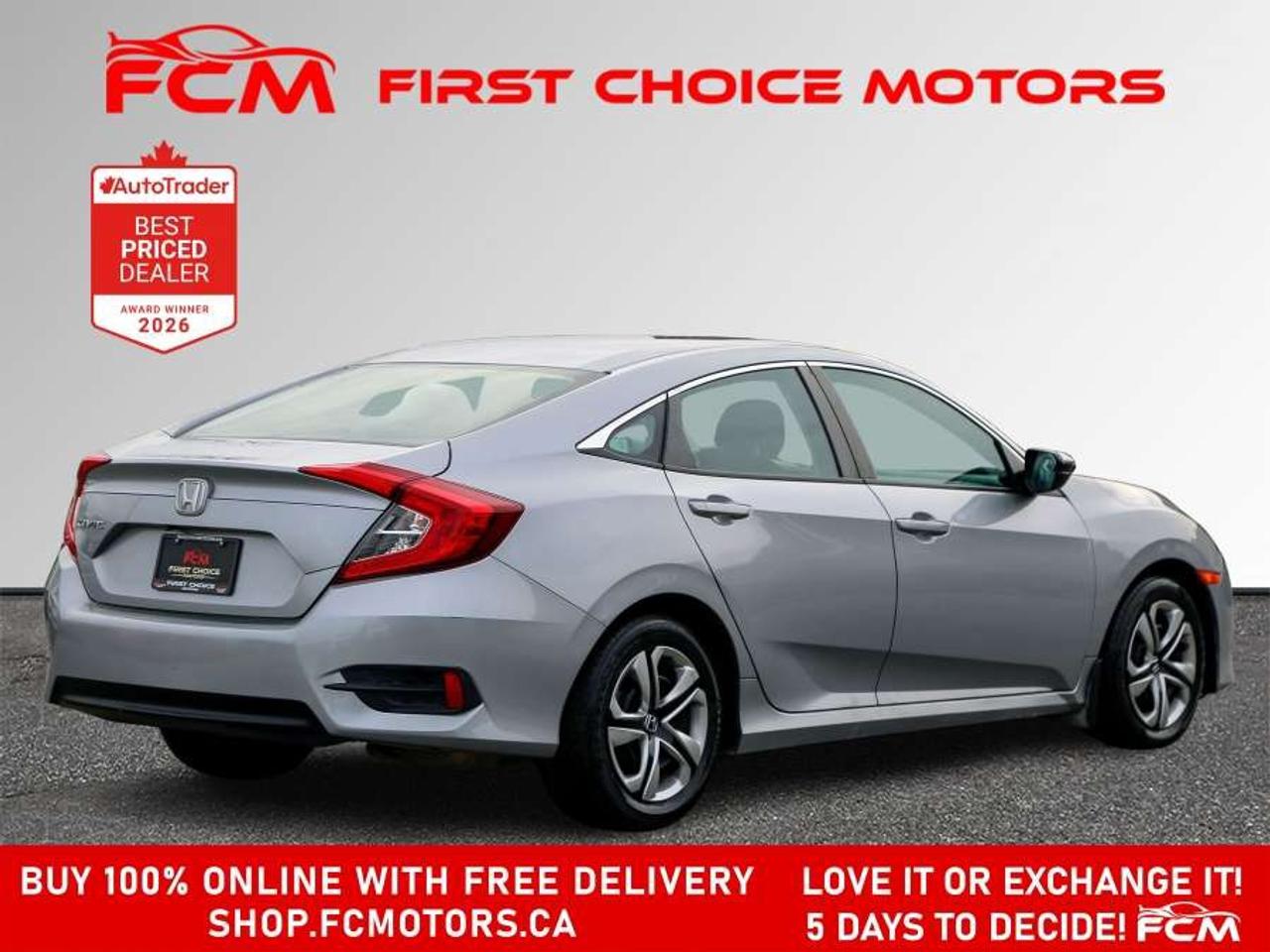 2017 Honda Civic LX   FULLY CERTIFIED WITH WARRANTY Photo