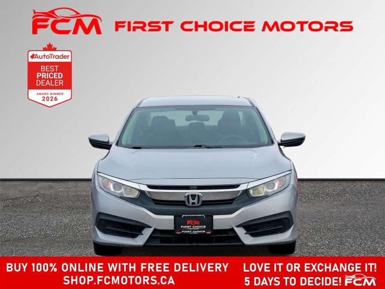 2017 Honda Civic LX   FULLY CERTIFIED WITH WARRANTY Photo