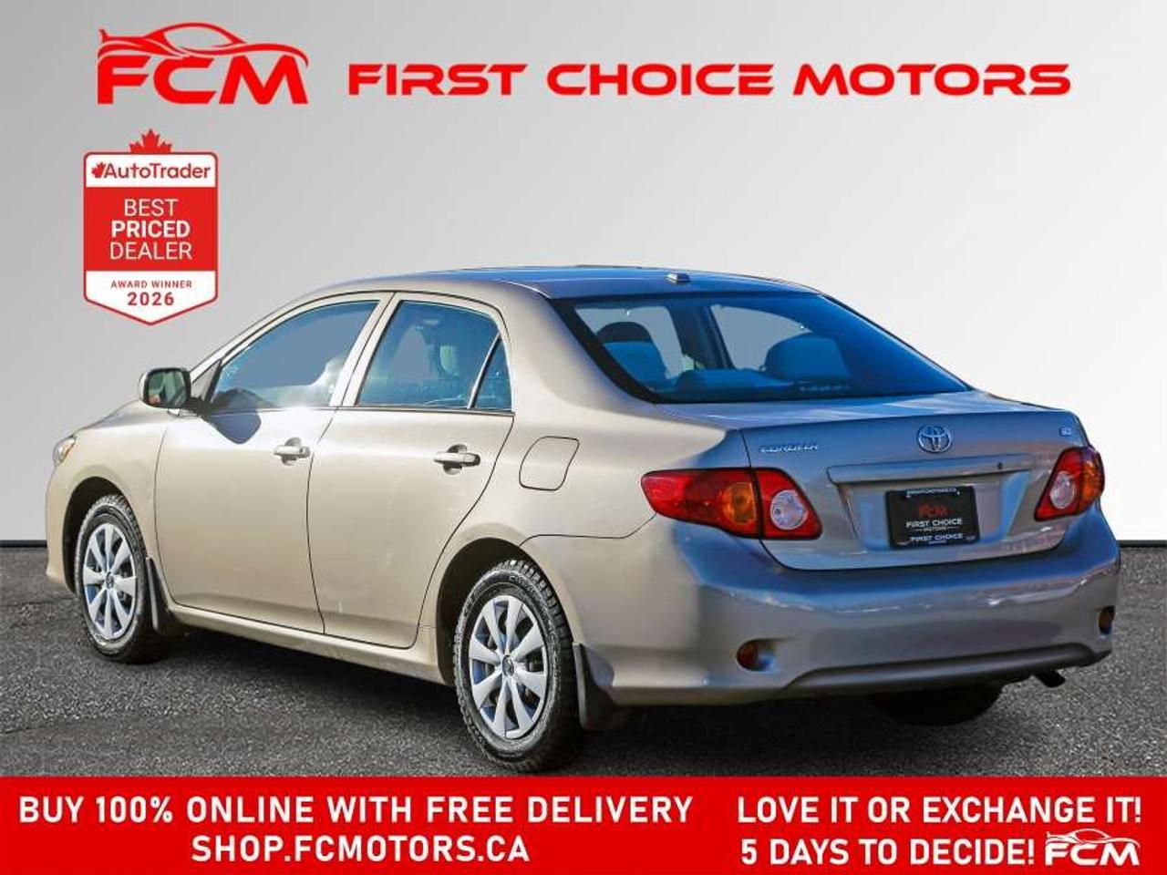 2009 Toyota Corolla CE   FULLY CERTIFIED WITH WARRANTY Photo4