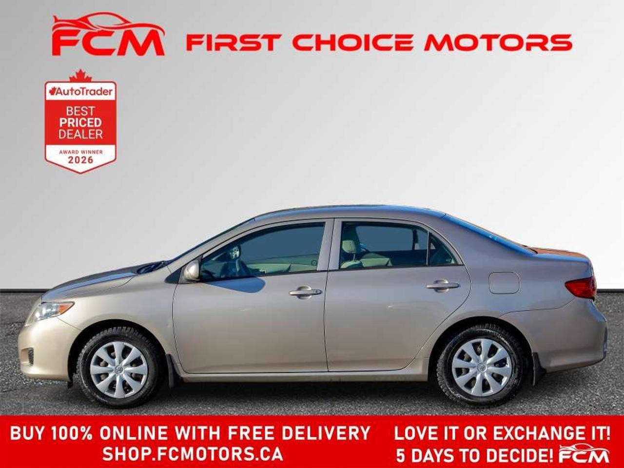 2009 Toyota Corolla CE   FULLY CERTIFIED WITH WARRANTY Photo2