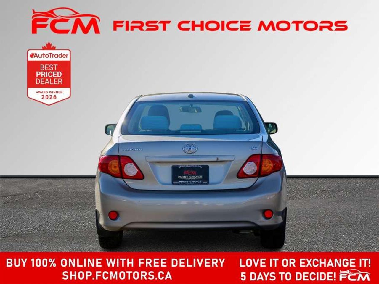 2009 Toyota Corolla CE   FULLY CERTIFIED WITH WARRANTY Photo