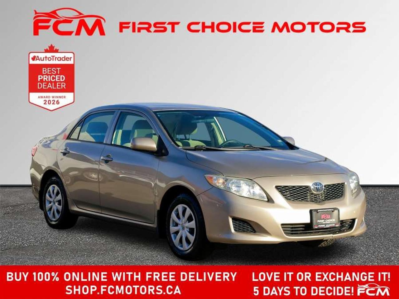 2009 Toyota Corolla CE   FULLY CERTIFIED WITH WARRANTY Photo