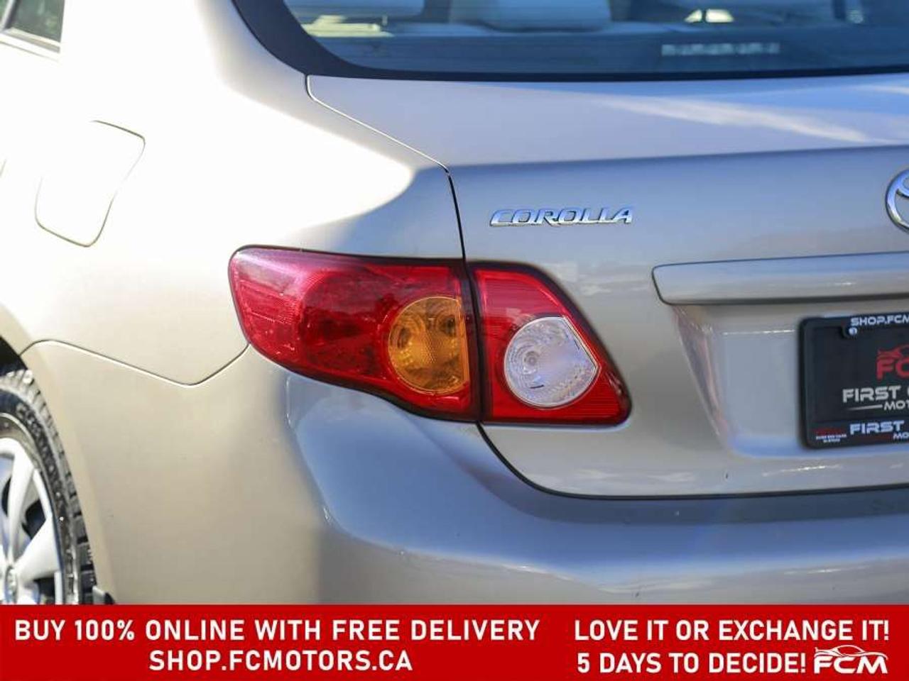 2009 Toyota Corolla CE   FULLY CERTIFIED WITH WARRANTY Photo