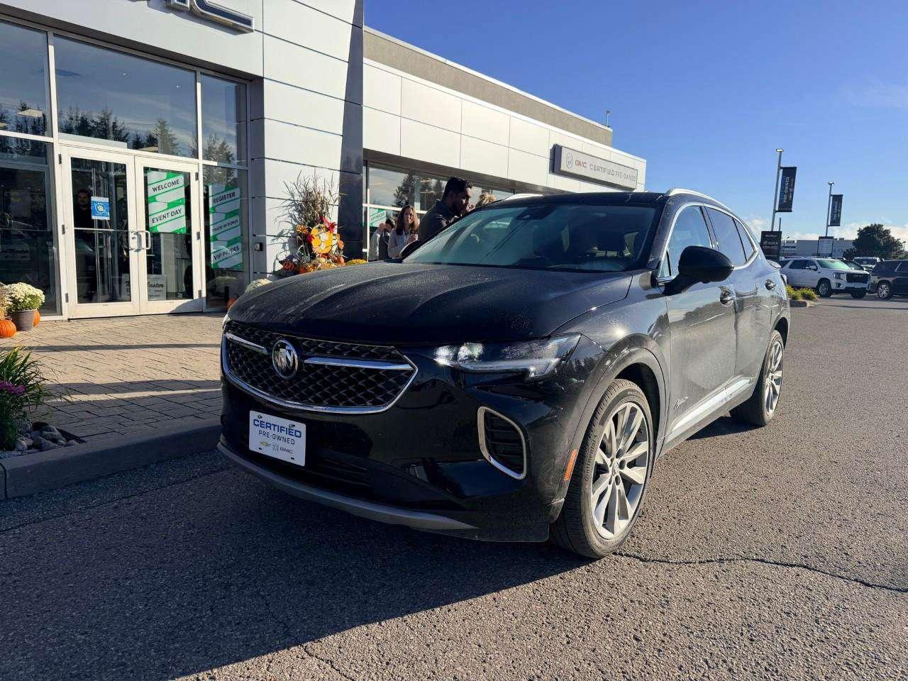 2023 Buick Envision AVENIR, 2.0L 4-CYL, AWD, ALLOYS, LEATHER, BOSE, NAV, 1-OWNER, MACMASTER ORIGINAL, CERTIFIED PREOWNED! Photo0