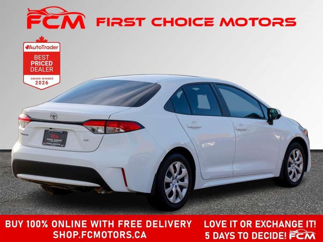2020 Toyota Corolla LE   FULLY CERTIFIED WITH WARRANTY Photo